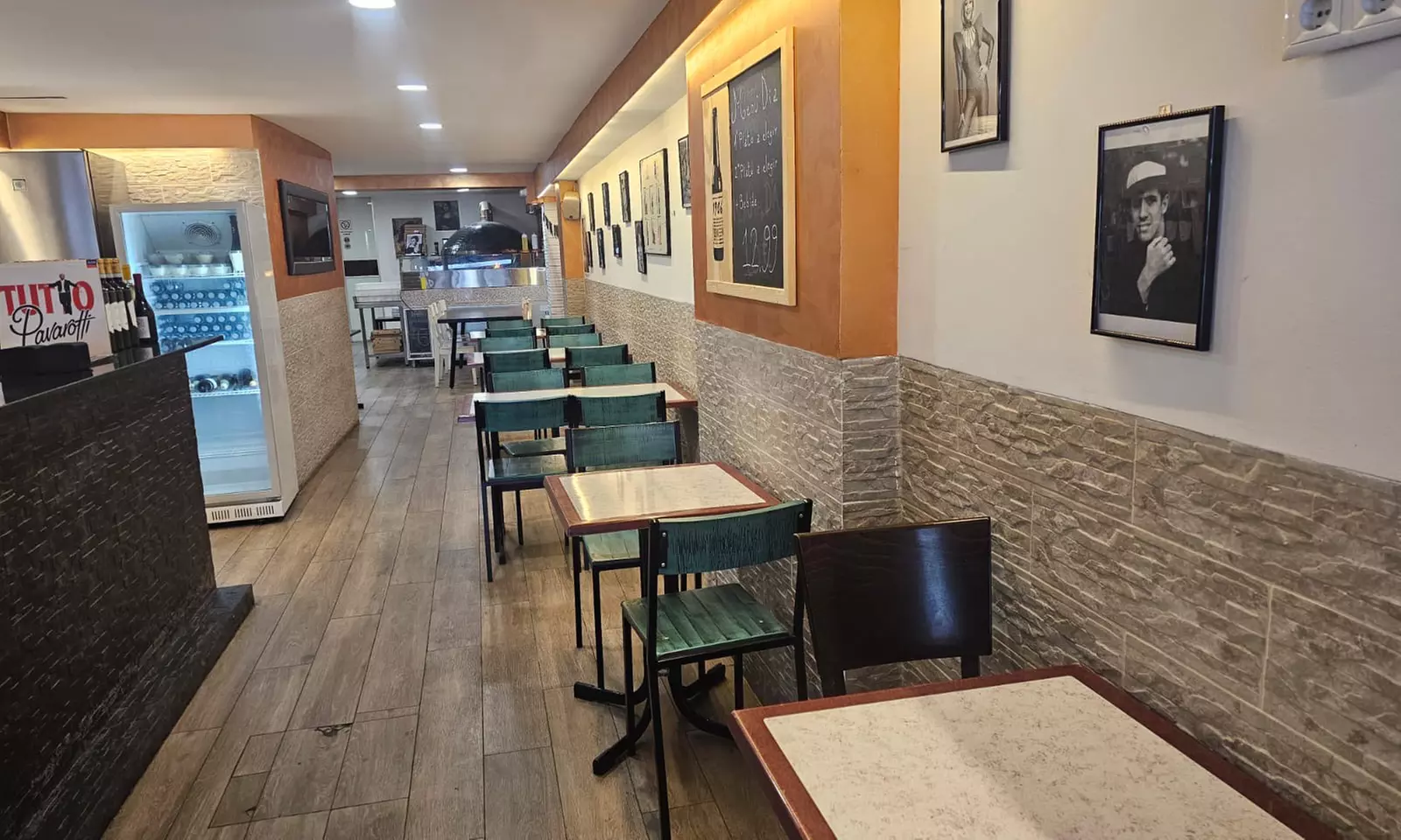 Menú italiano con entrante, postre y bebida para 2 o 4 personas