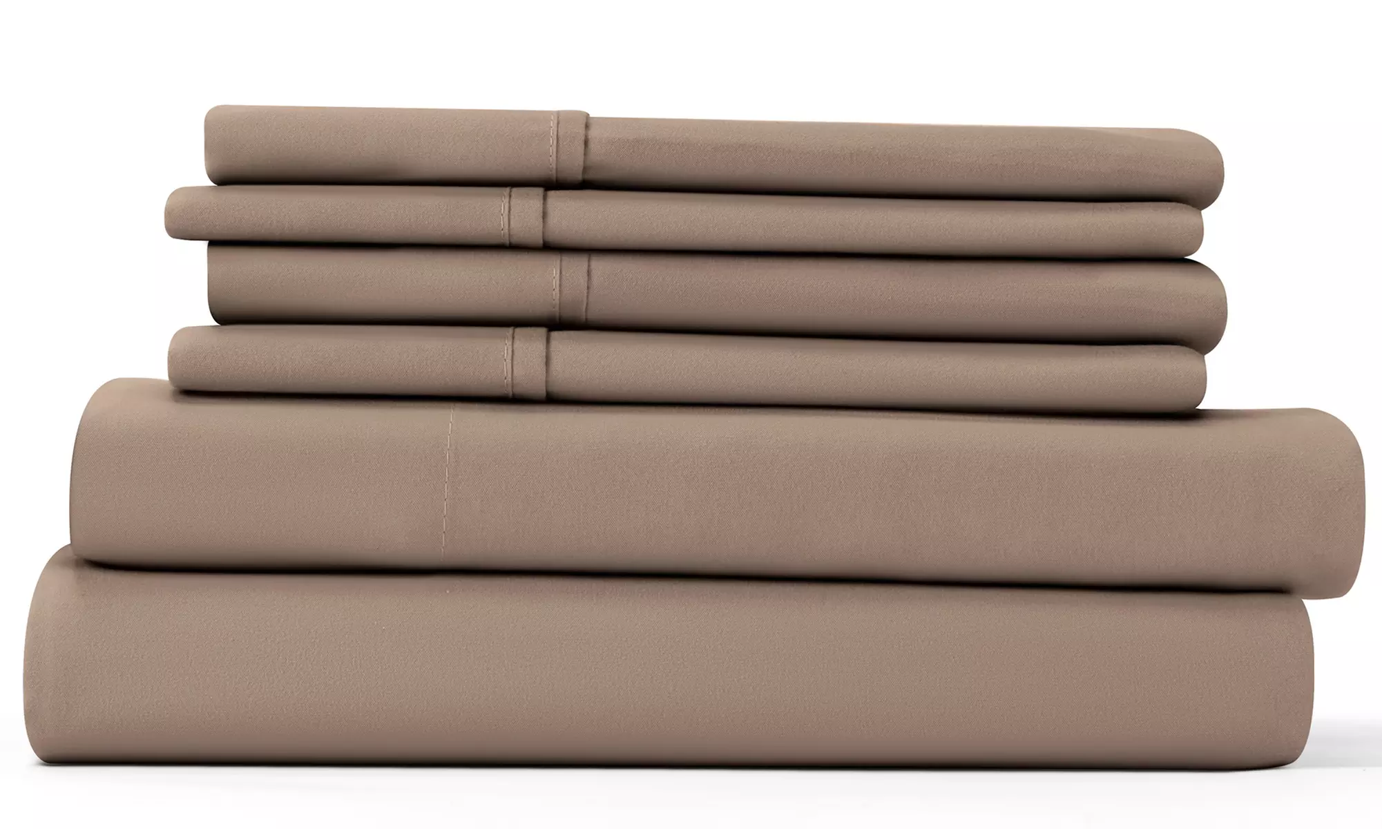 Merit Linens 6-Piece Luxury Wrinkle Free Hotel Bed Sheet Set