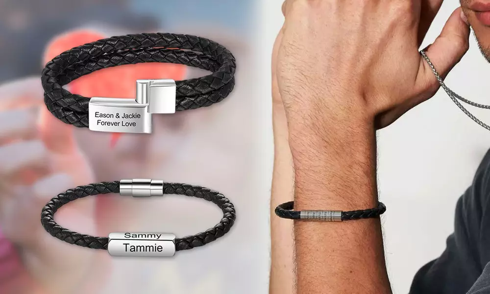 Voor altijd bij je: gepersonaliseerd armbandje met naam of datum