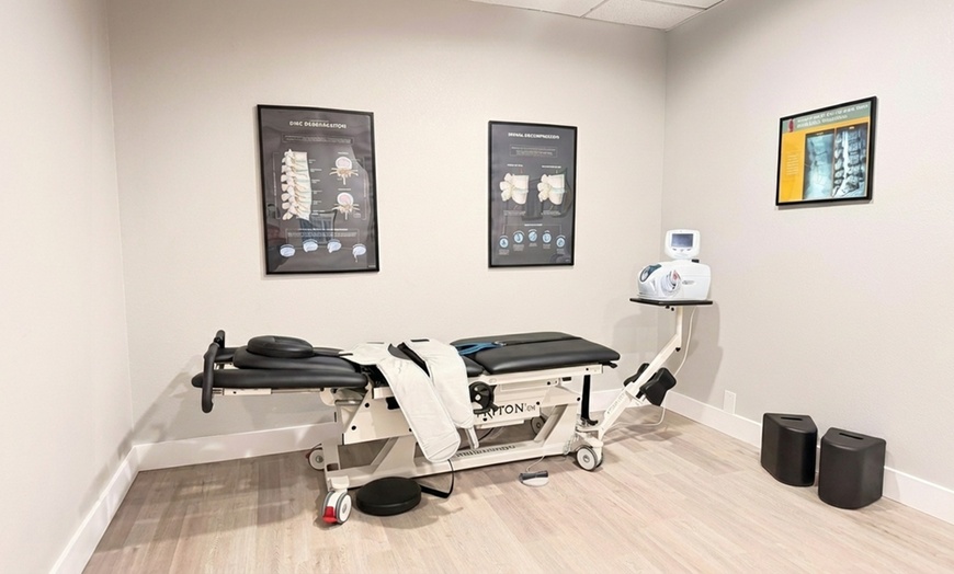 Image 5: Chiropractic Exam, Adjustment, and Therapy Sessions