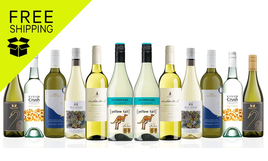 Image 1: Aussie Mixed Whites YT Sauv Blanc (12 Bottles)