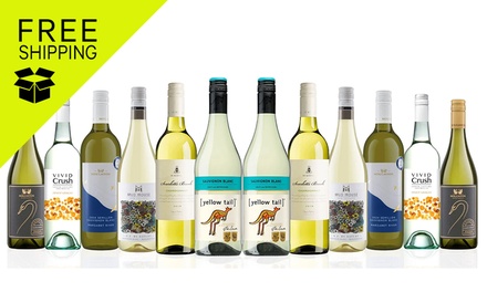 Aussie Mixed Whites YT Sauv Blanc - MIXSBLYTLWHT12 - Purple Feet Beverages