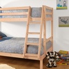 Image 4: Solid Pine Triple Bunk Bed with Optional Mattresses
