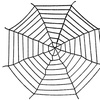 Image 2: Giant Spider & Web Halloween Decoration Props