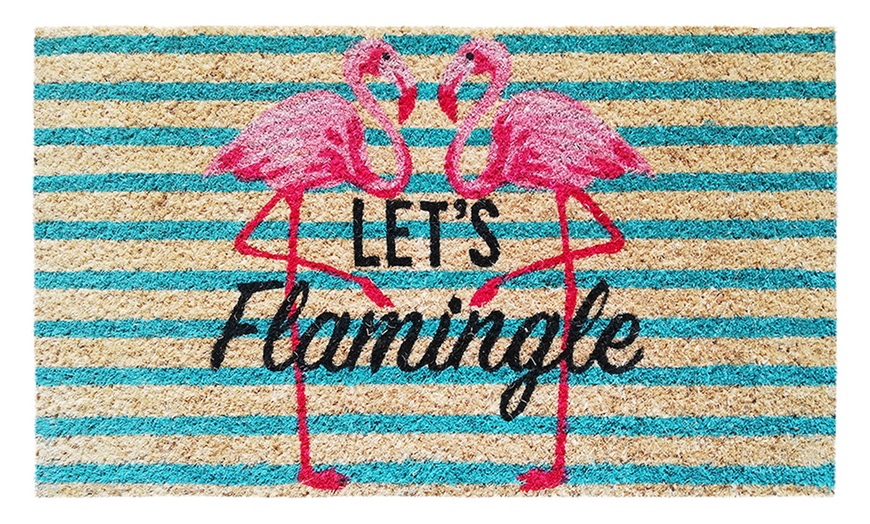 Image 51: Zerbino in cocco con retro antiscivolo