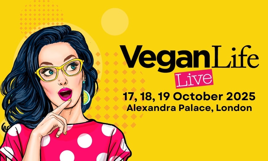 Image 1: Ticket to Vegan Life Live: Immerse in Mouthwatering Vegan Delights