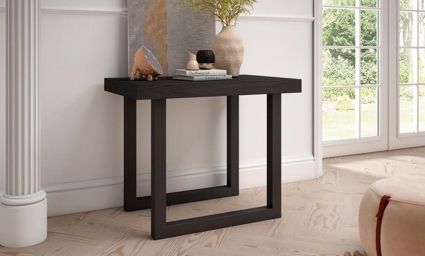 Image 33:  Mesa consola extensible, 140 cm