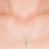 Image 4: Crystal Guardian Angel Pendant Necklace - Christmas Cracker or Gift Bag Presented  