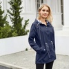 Image 10: Athletic Windbreaker Jacket Water-Resistant Raincoat