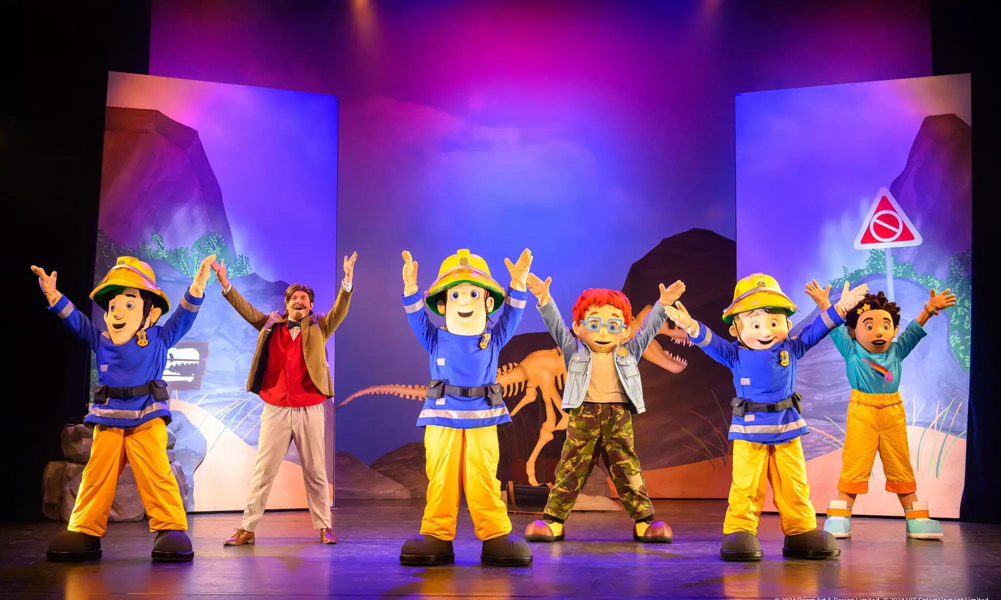 Feuerwehrmann Sam Live - Abenteuer auf der Dino Insel