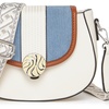Image 2: Miss Lulu Women’s Crossbody Bag with Flap and Adjustable Strap