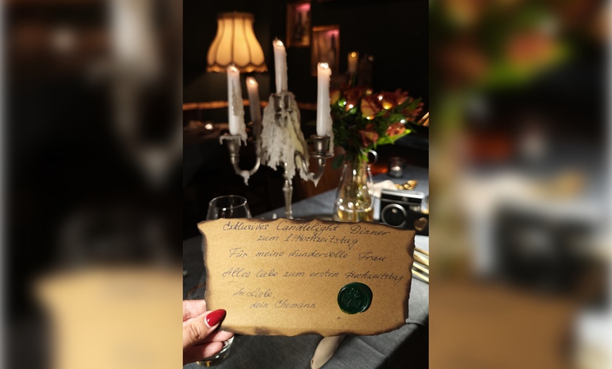 Image 6: Eines der weltweit besten Candlelight-Dinner: 5-Gänge Fine Dining
