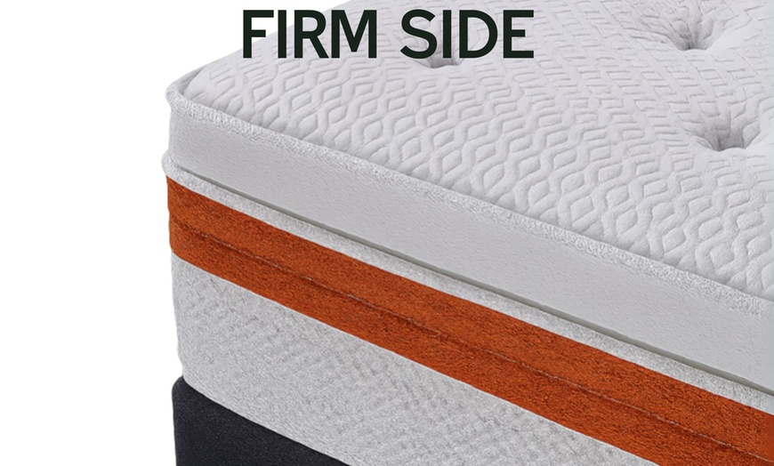 Image 7: Matelas Biconfort 2 zones de confort (souple et ferme), Sampur