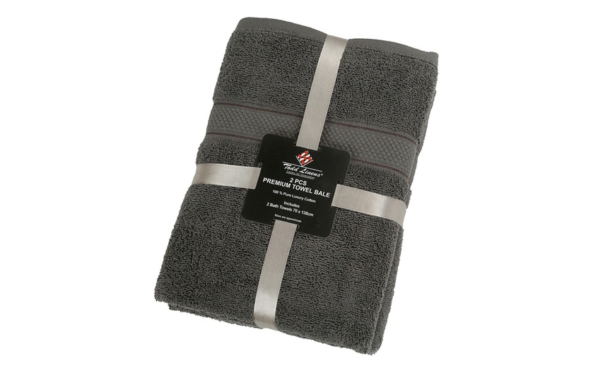 Image 27: 100% Cotton Towel Set