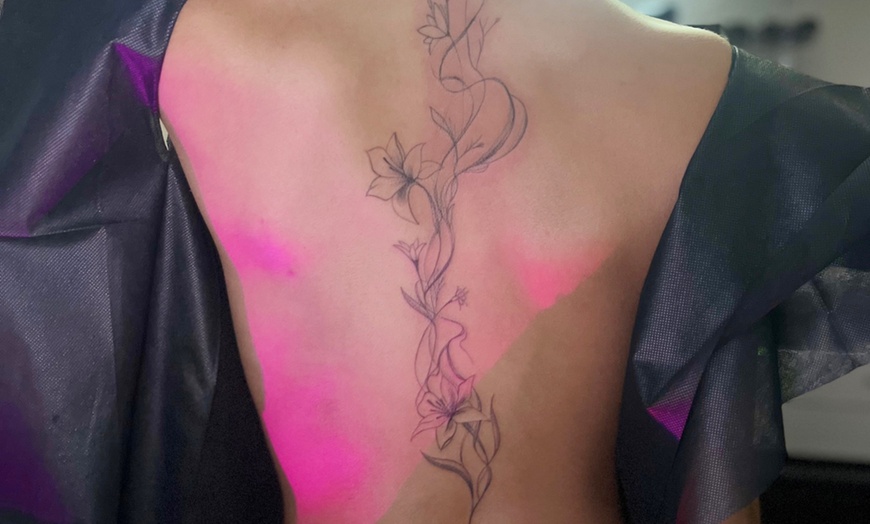 Image 6: Get 1 x 1 or 2 x 2 Inch/ Custom Tattoo Design & Size w/ Consultation