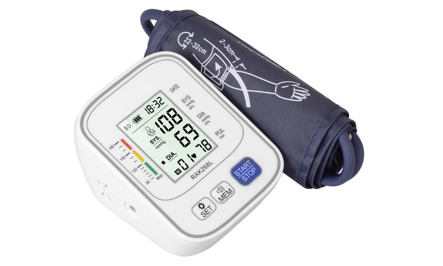 Image 4: One or Two Automatic Digital Upper Arm Blood Pressure Monitors