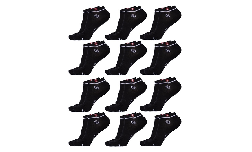 Image 7: 6er- oder 12er-Pack Sergio Tacchini Sneaker-Socken