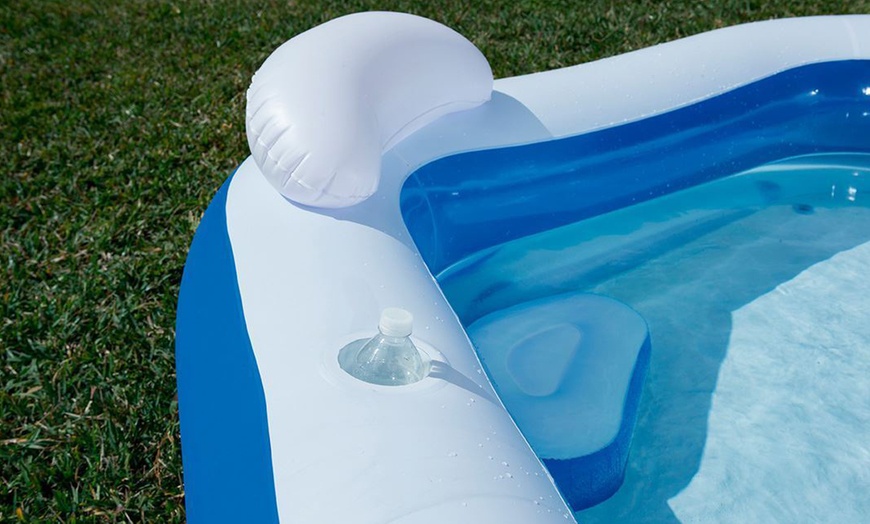 Image 2: Bestway Family Inflatable Pool