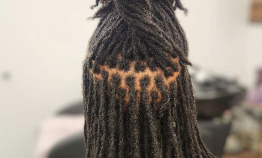 Image 2: Experience  Full Scalp Care Experience at Serenity Locs & Curls
