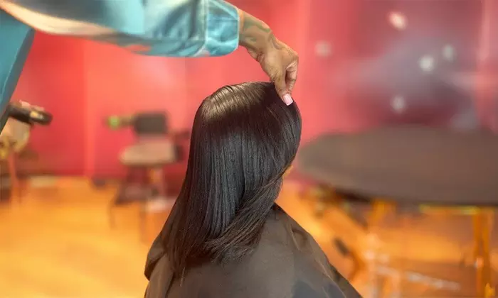 Achieve Silk Press Service for Smooth and Shiny Hair