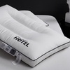 Image 9: 100% Cotton Five Star Hotel Pillow 2 Pack Set