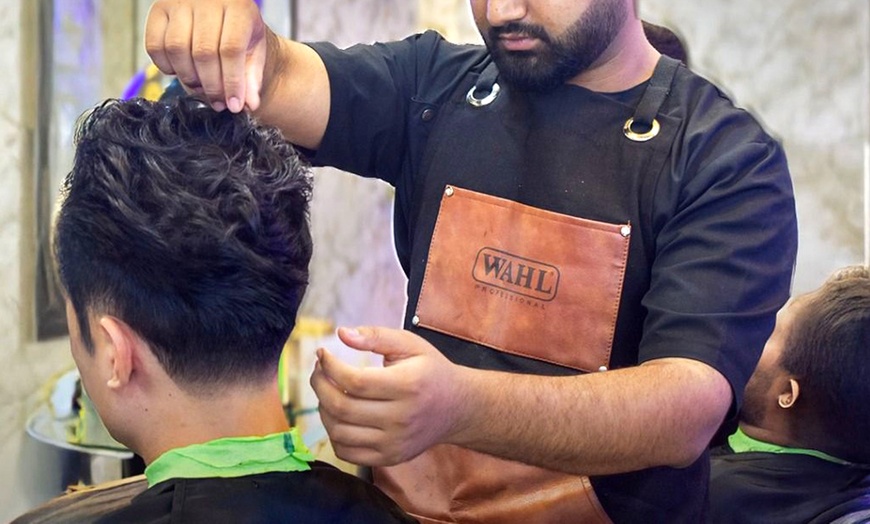 Image 3: Classic Hair Cut & Beard, Mani Pedi & Foot Scrub, Facial Steam & More