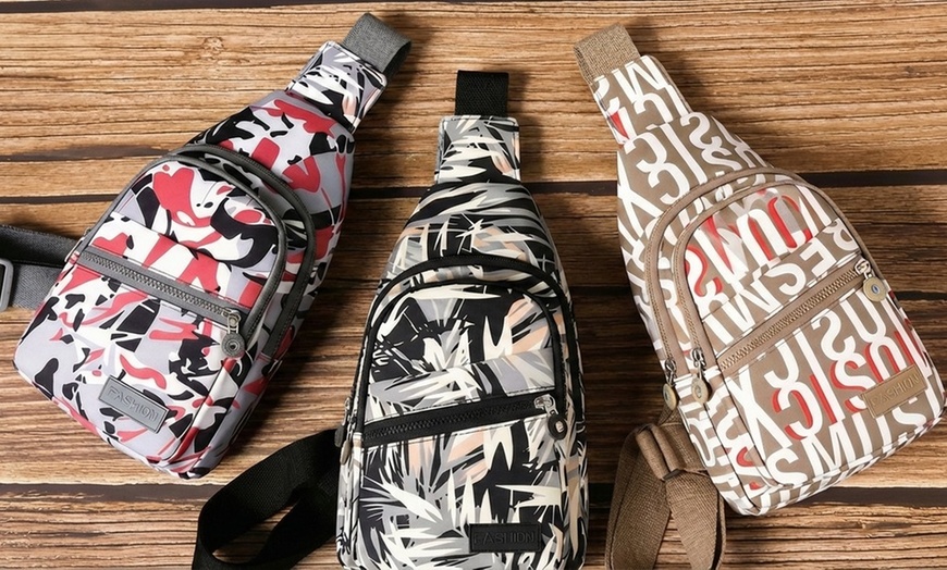 Image 3: Borsa a tracolla crossbody multistrato