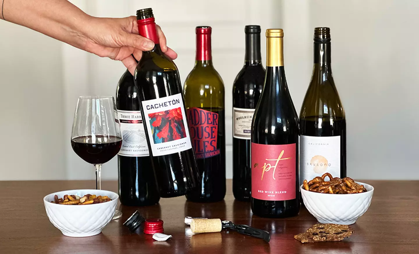  Up to 75% Off 6, 12, 15, or 18 Bottles of Red Wine