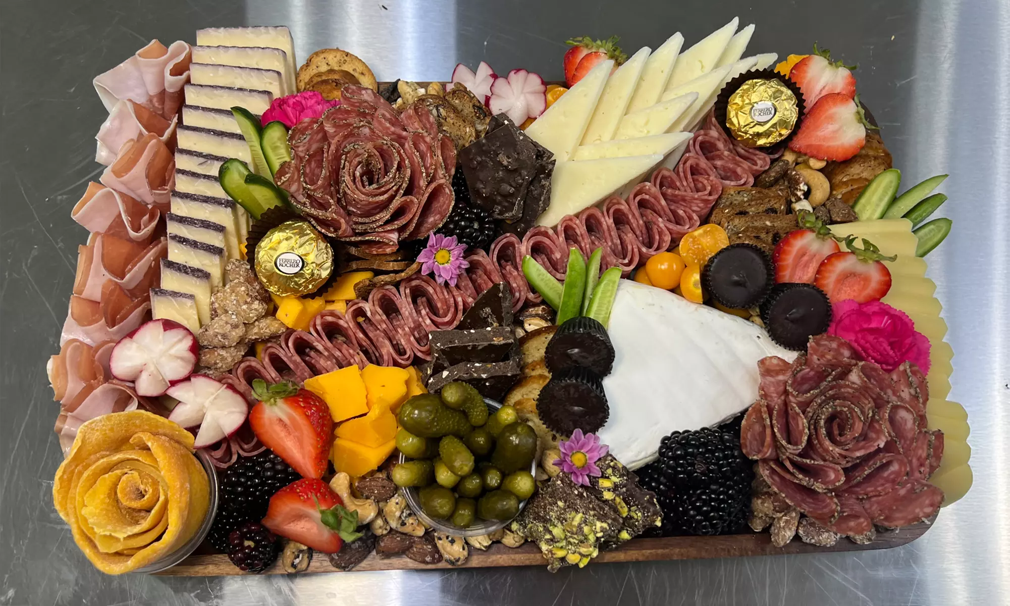 Choose Size: 8", 10", 10x14" / 22x12" Charcuterie Board (Pick-Up Only)