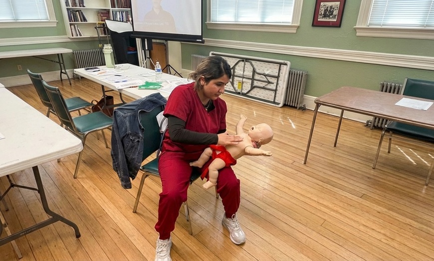 Image 2: One CPR/ One Adult or Child First Aid, CPR, & AED Certification Class
