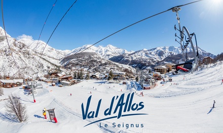 Forfait de ski : 1 jour / Enfant / Valable toute la saison - Val d'Allos - Le Seignus