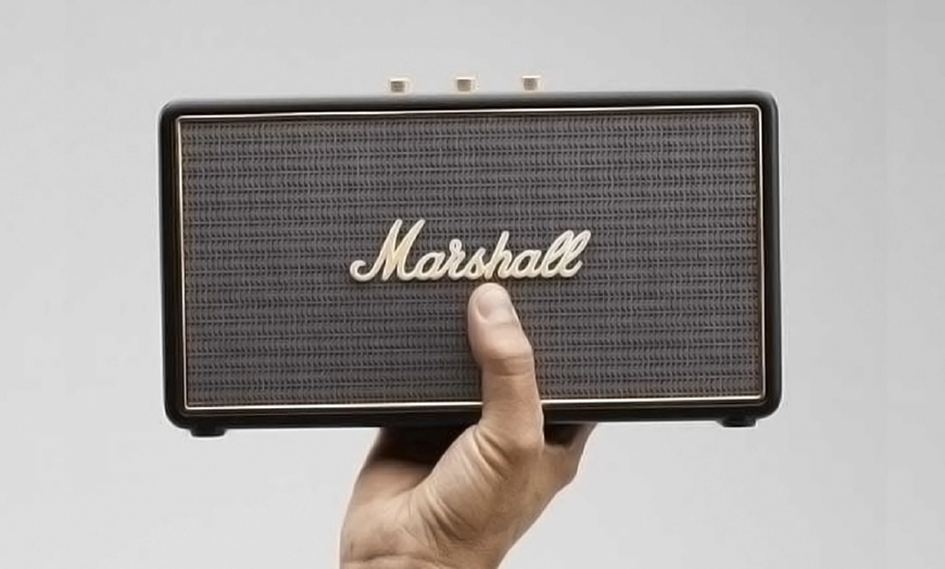 Image 4: Marshall Wireless Stereo Speaker