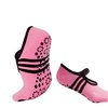 Image 4: 1-3 Pair Yoga Sock for Women Non-Slip Grips & Straps Dance Socks Pilates Socks 