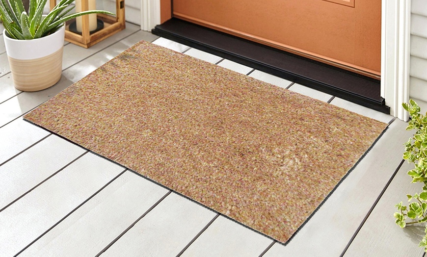 Image 13: Antislip deurmat van kokosvezel