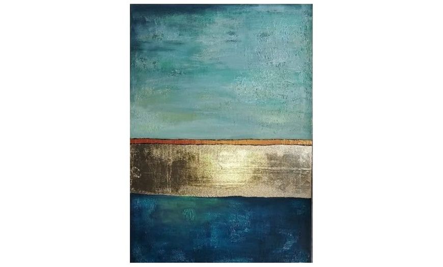 Image 8: Erschaffe dein eigenes abstraktes Kunstwerk: Malevent für 1-2 Personen