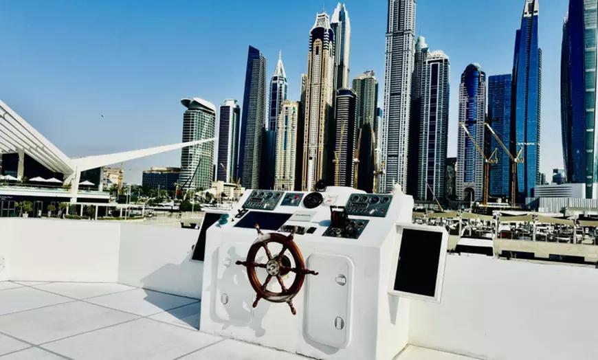 Image 9: Luxury House Boat Sunset Cruise Dubai Marina at Luxury Yachts