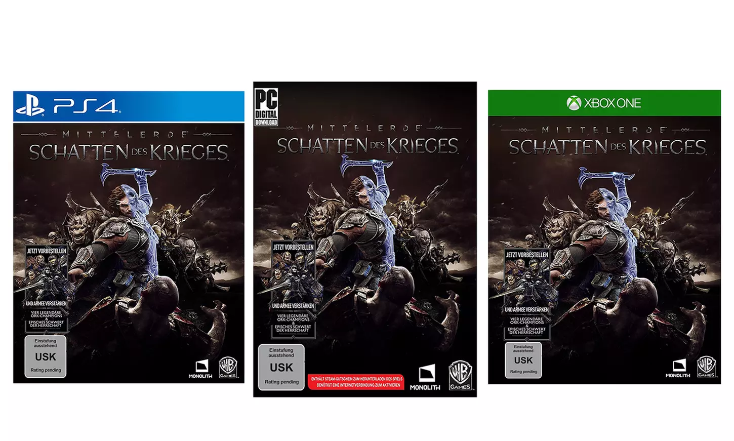 Mittelerde: Schatten des Krieges für PC, PS4 oder Xbox One - Primary Image