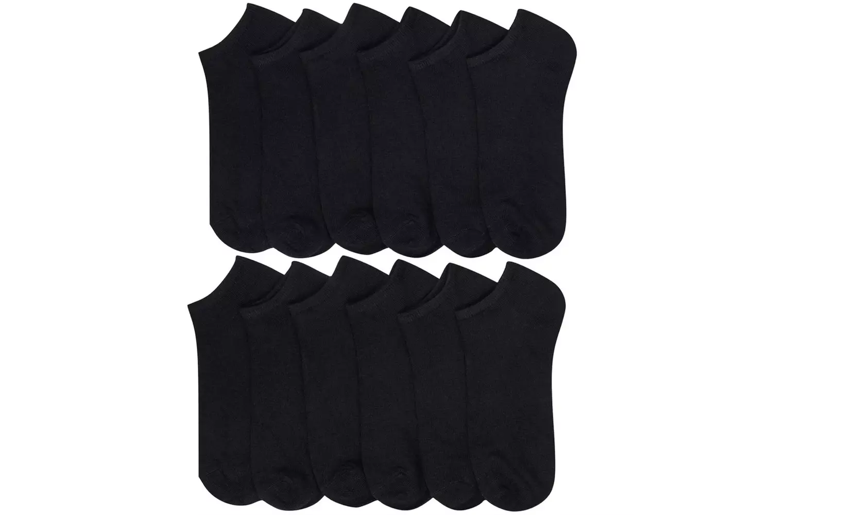 (12 Pack) Women's Classic Low Cut Socks