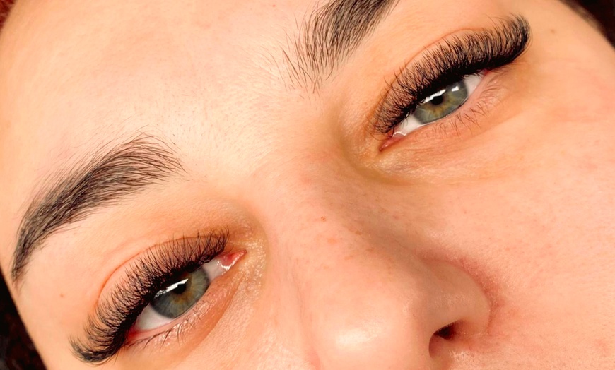 Image 3: Neumodellage 3D-Volumen-Wimpernverlängerung opt. mit Refill