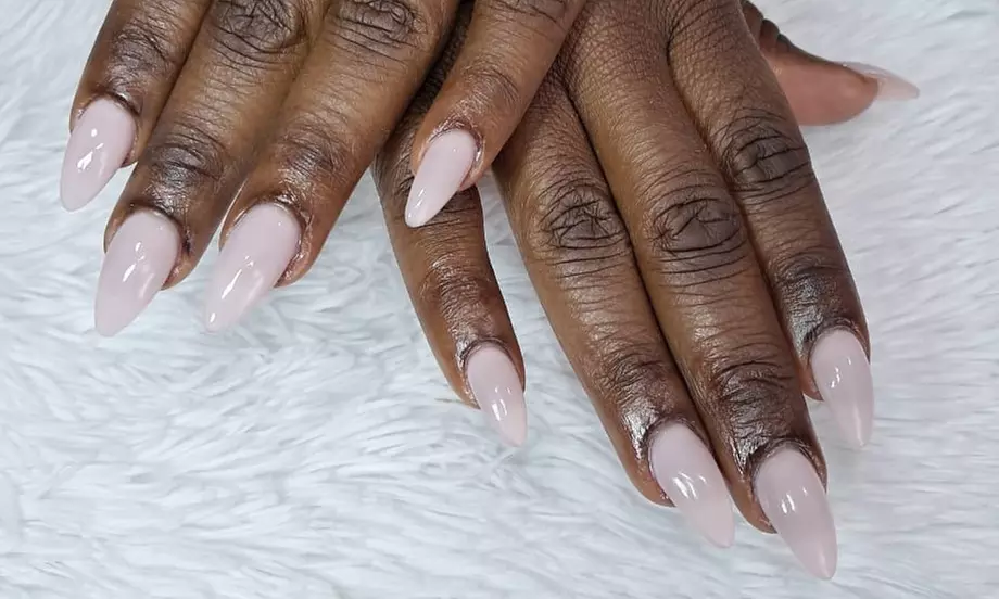 Keratin Manicure with Gel-X Full Set, Acrylic Full Set or Pedicure