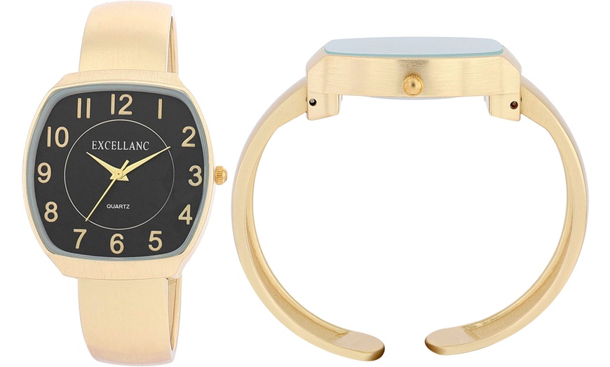 Image 9: Montre pour femme avec bracelet jonc Excellanc