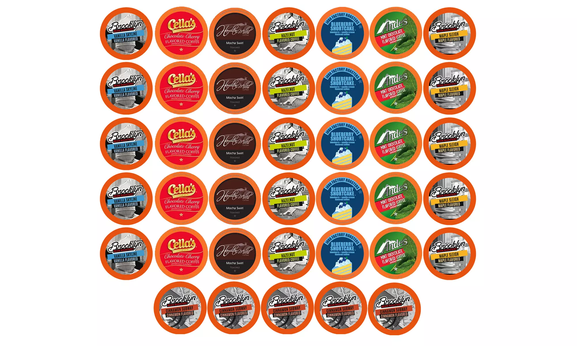 Best of the Best Flavored Coffee Variety Sampler for K-Cup Brewers (40-Ct.) - Primary Image