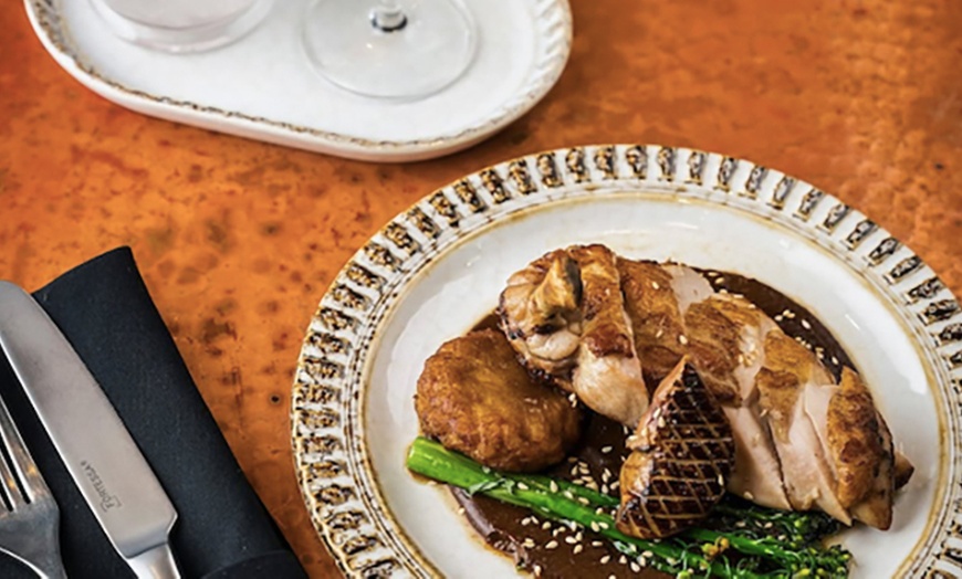 Image 8: Three-Course Dinners or Dining Credits at a NYC Wine Lounge