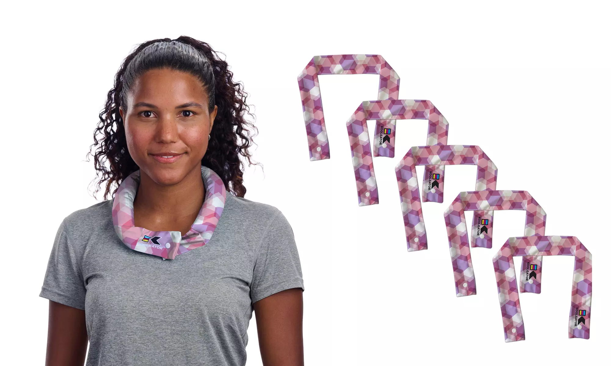 KOOLGATOR Premium Evaporative Cooling Neck Wrap