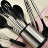 Image 11: Set d'ustensiles de cuisine en silicone 12 pièces avec support