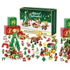 Image 2: LEGO Inspired Christmas Advent Calendar Building Blocks for Adults