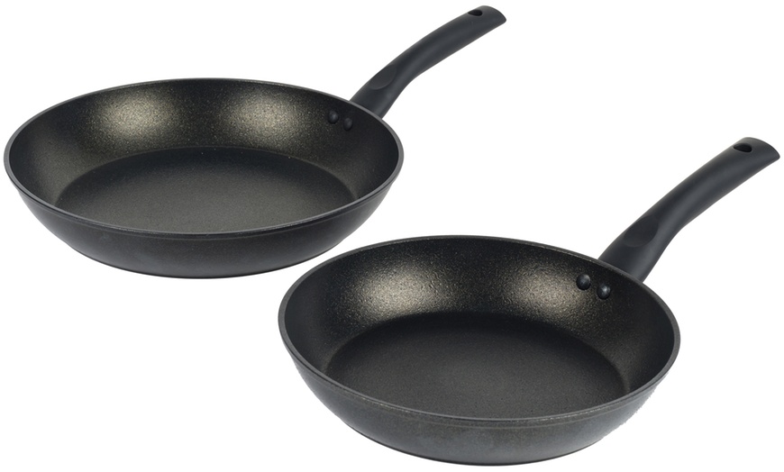 Image 1: Non-Stick Diamond Frying Pan