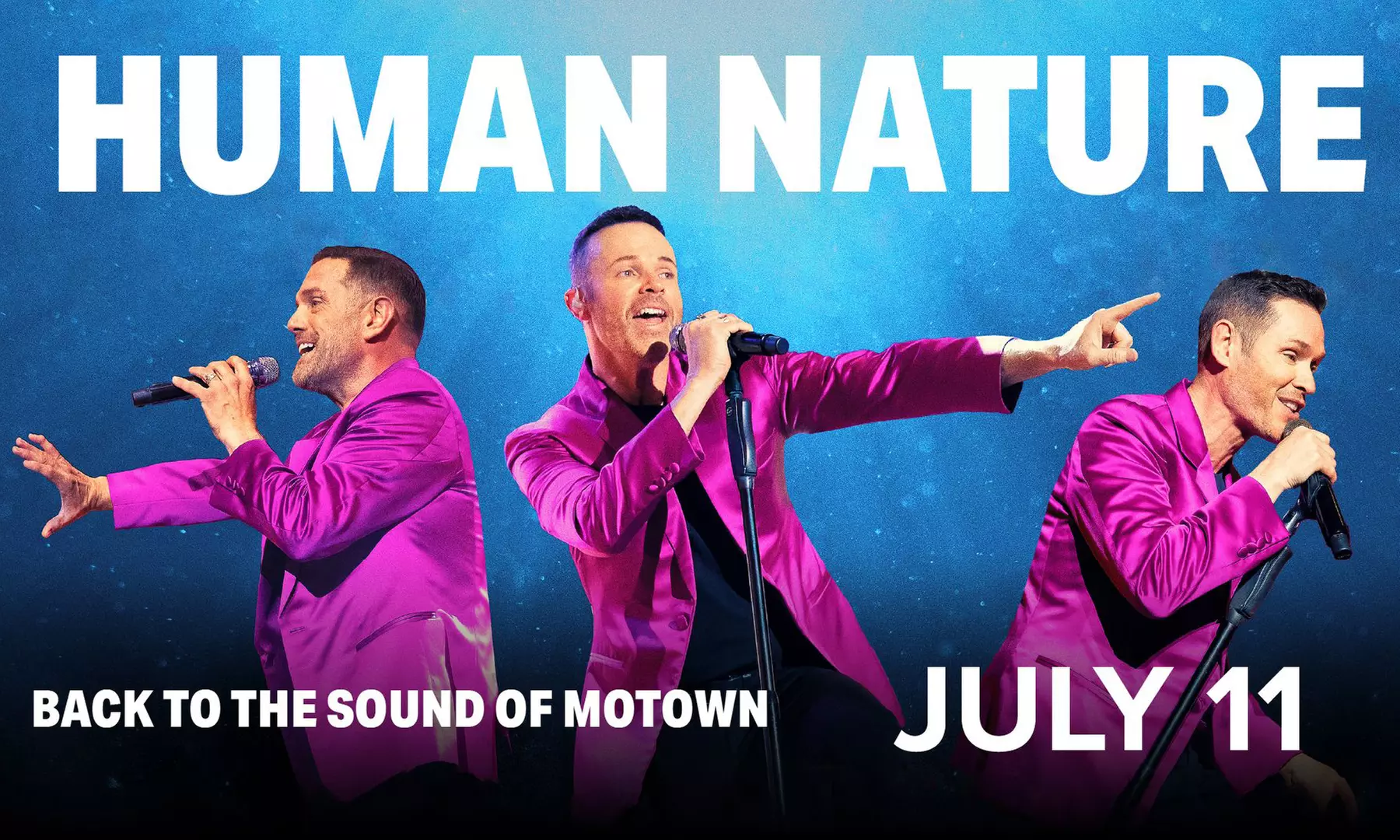 Human Nature: Back To The Sound Of Motown on July 11 at 8 p.m. - Primary Image