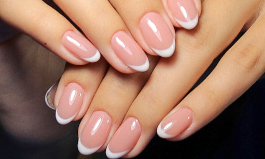 Timeless Russian Manicure with Overlay (with Chrome or French Add-On)