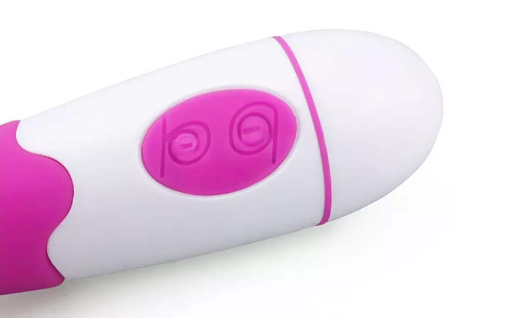 30 Speed Rotating & Vibrating Dildo Stick G-Spot Rabbit Vibrator